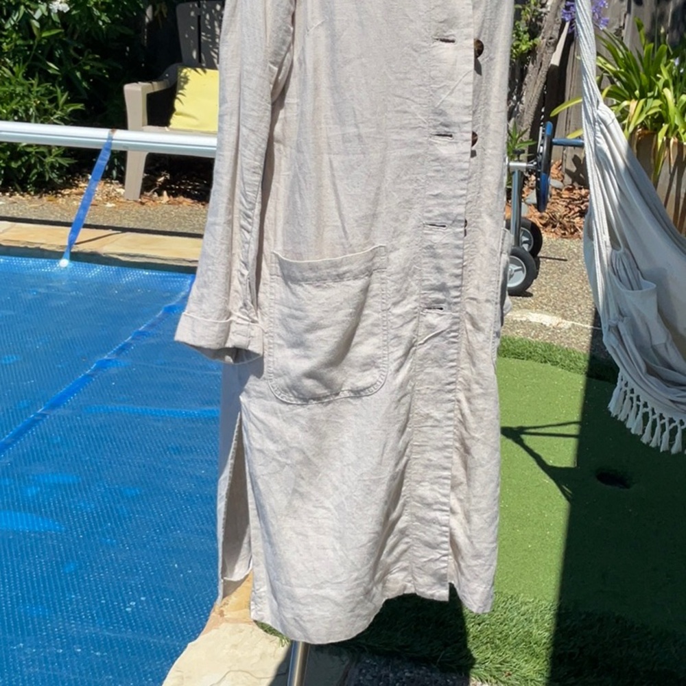 J. Jill Linen Coat - Picture 5 of 12